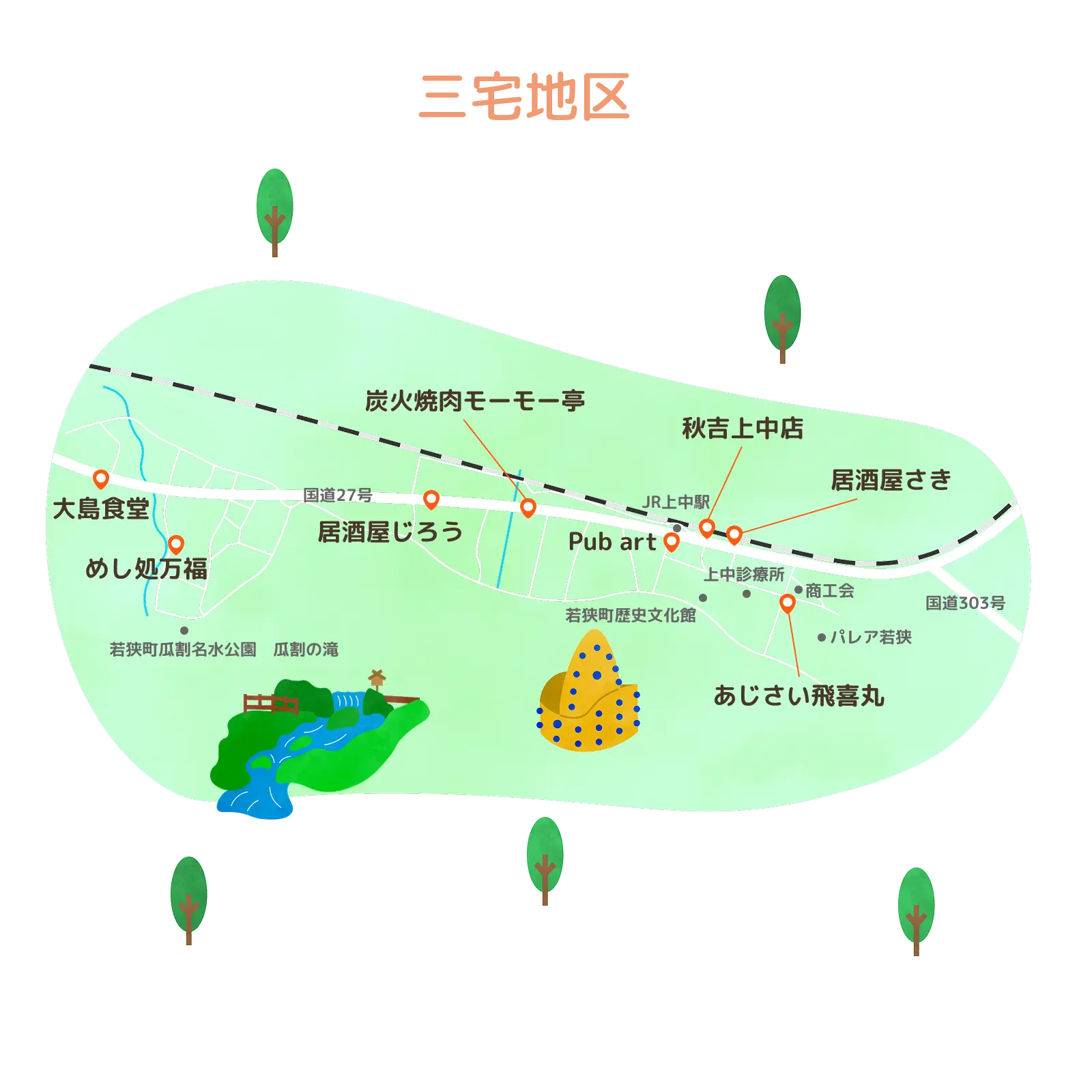 三宅地区マップ